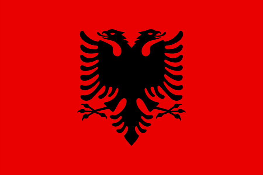 bandiera albania